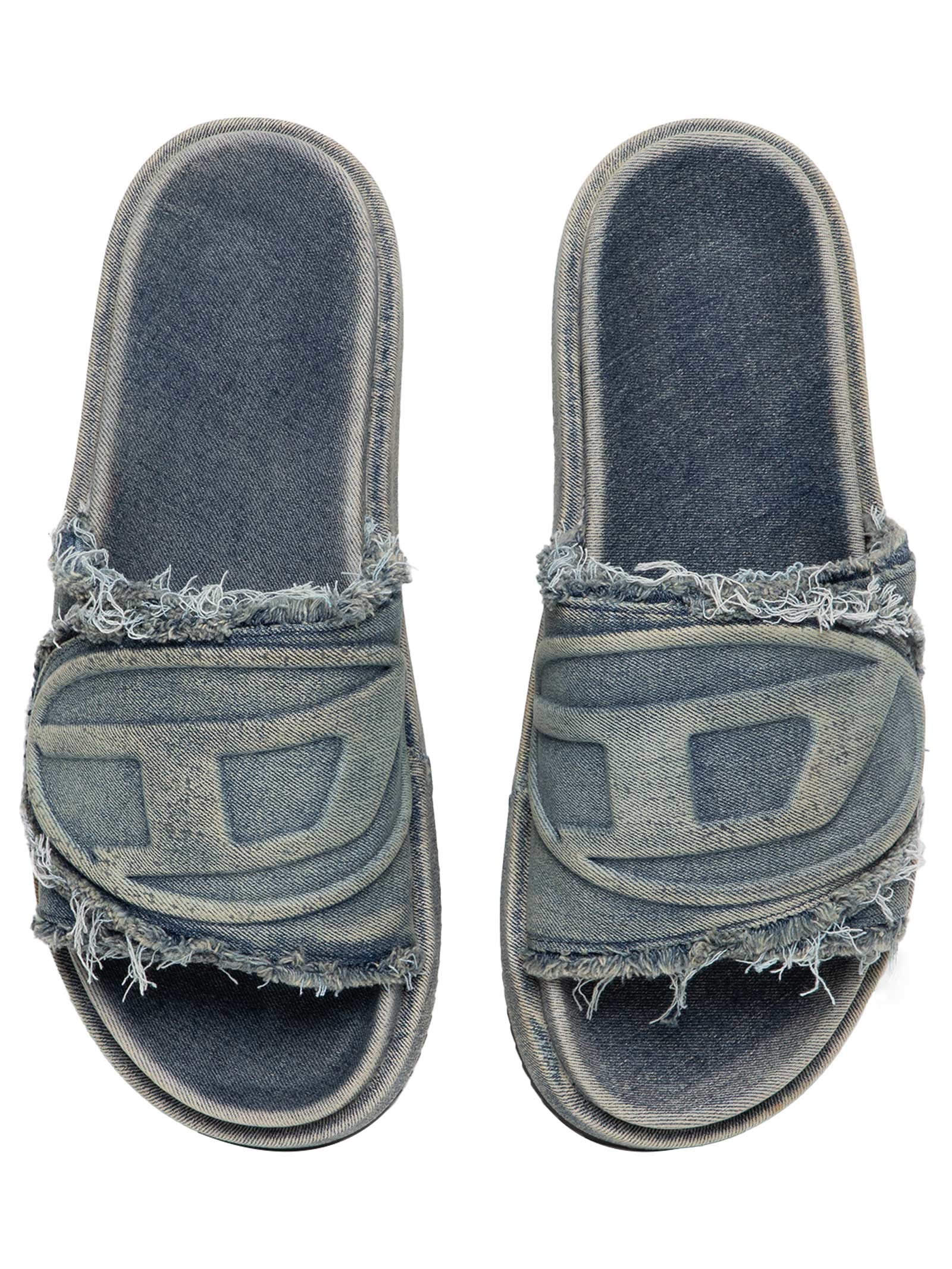 Chinelo Masculino Sa-Slide Oval Azul Diesel