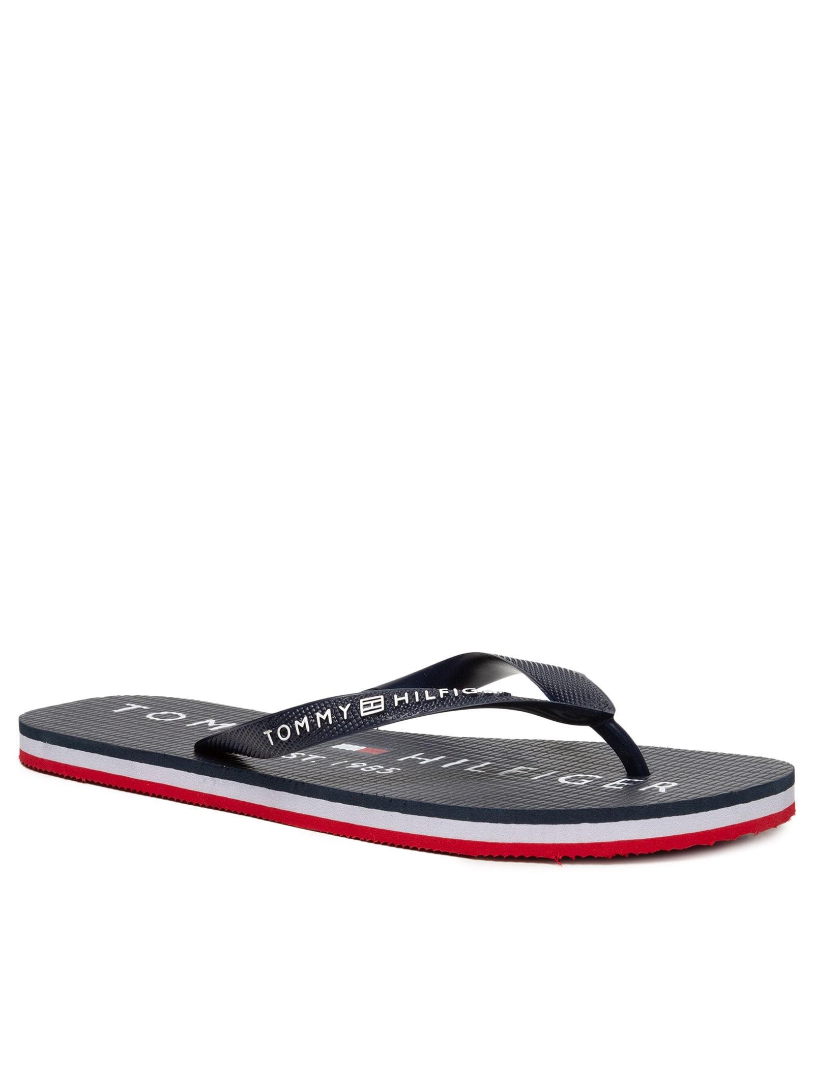 Chinelo Masculino Simon 34R Rubber Azul Tommy Hilfiger