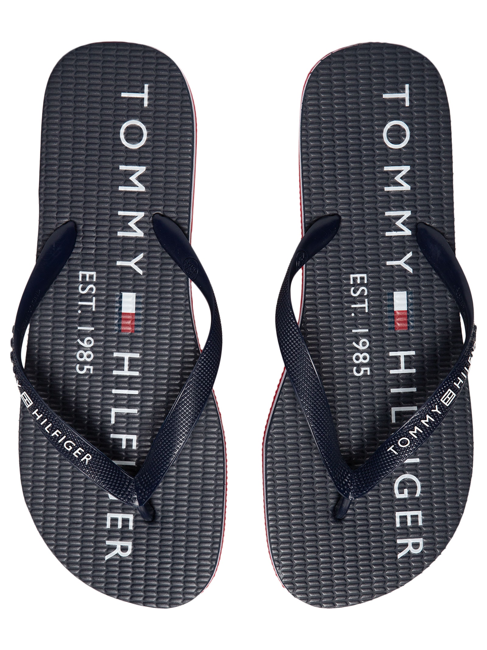 Chinelo Masculino Simon 34R Rubber Azul Tommy Hilfiger