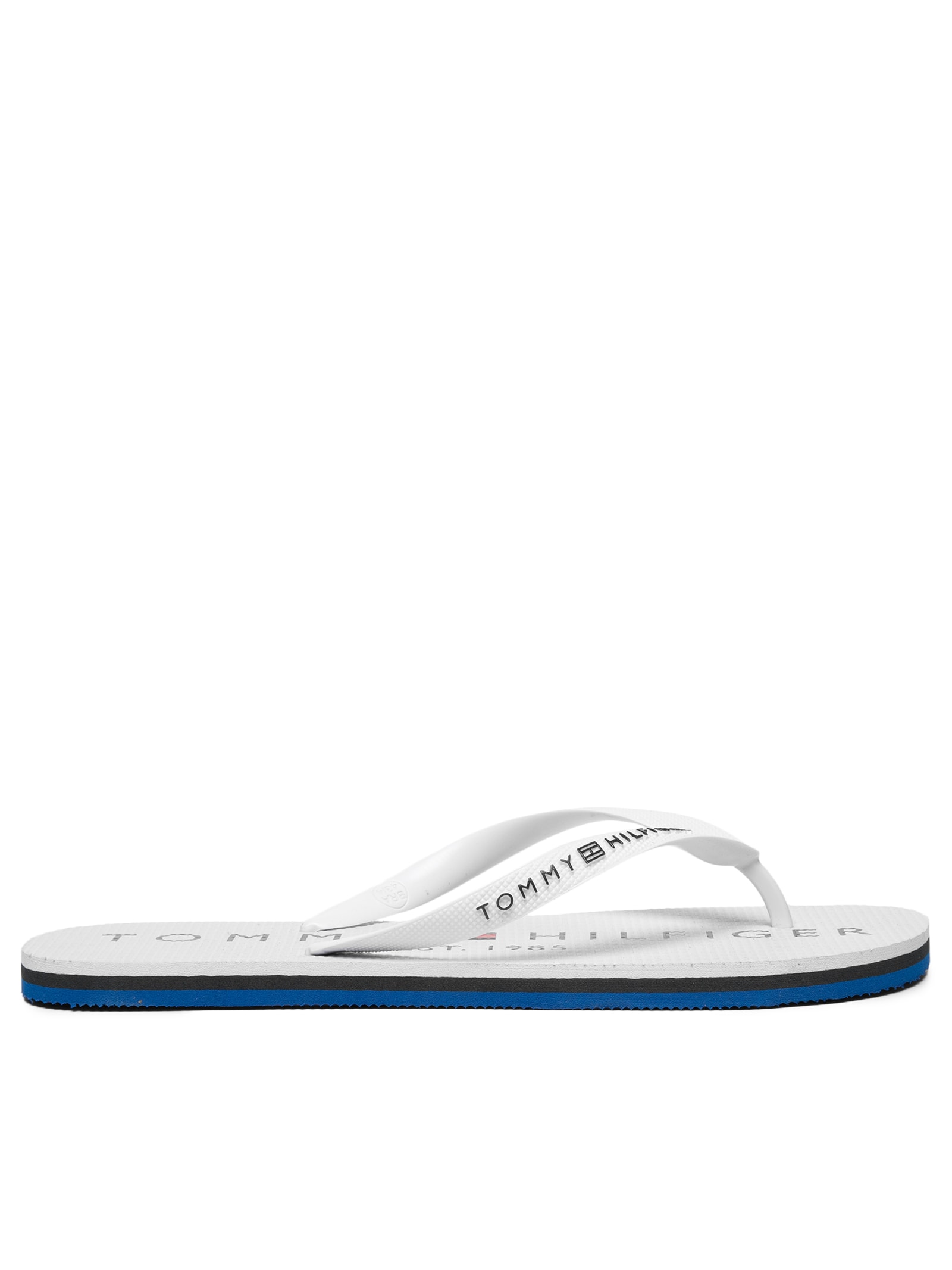 Chinelo Masculino Simon 34R Rubber Branco Tommy Hilfiger