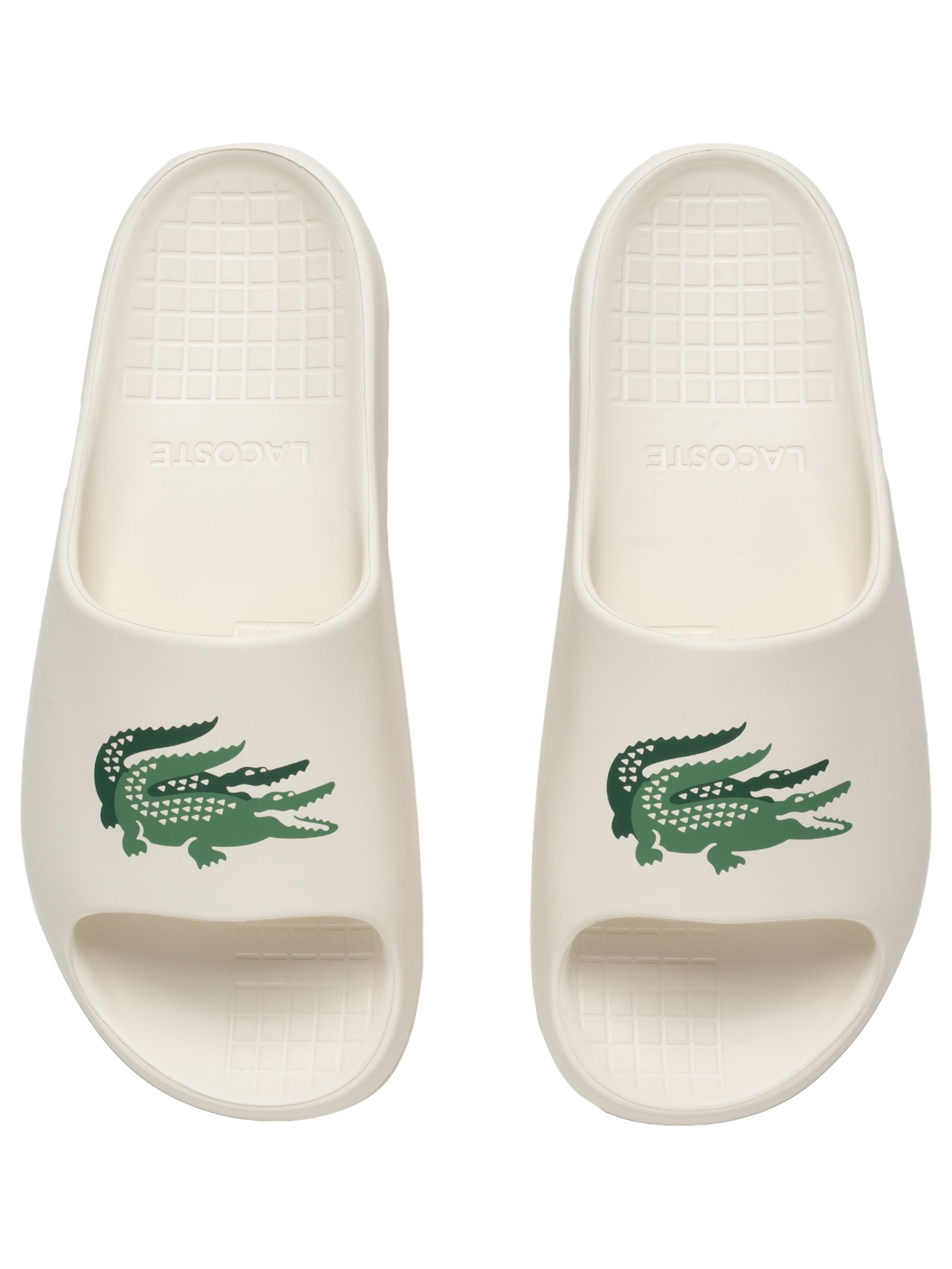 Chinelo Masculino Slide 2.0 Branco Lacoste