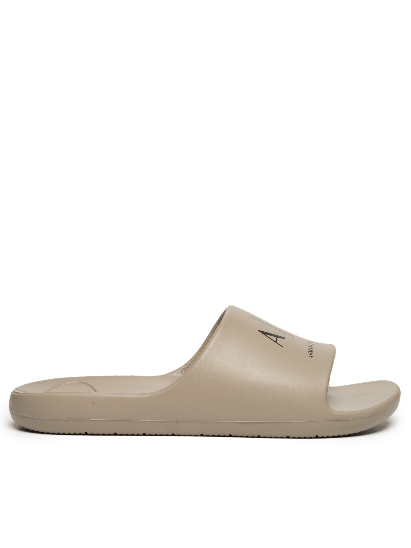 Chinelo Masculino Slide AX Bege Armani Exchange