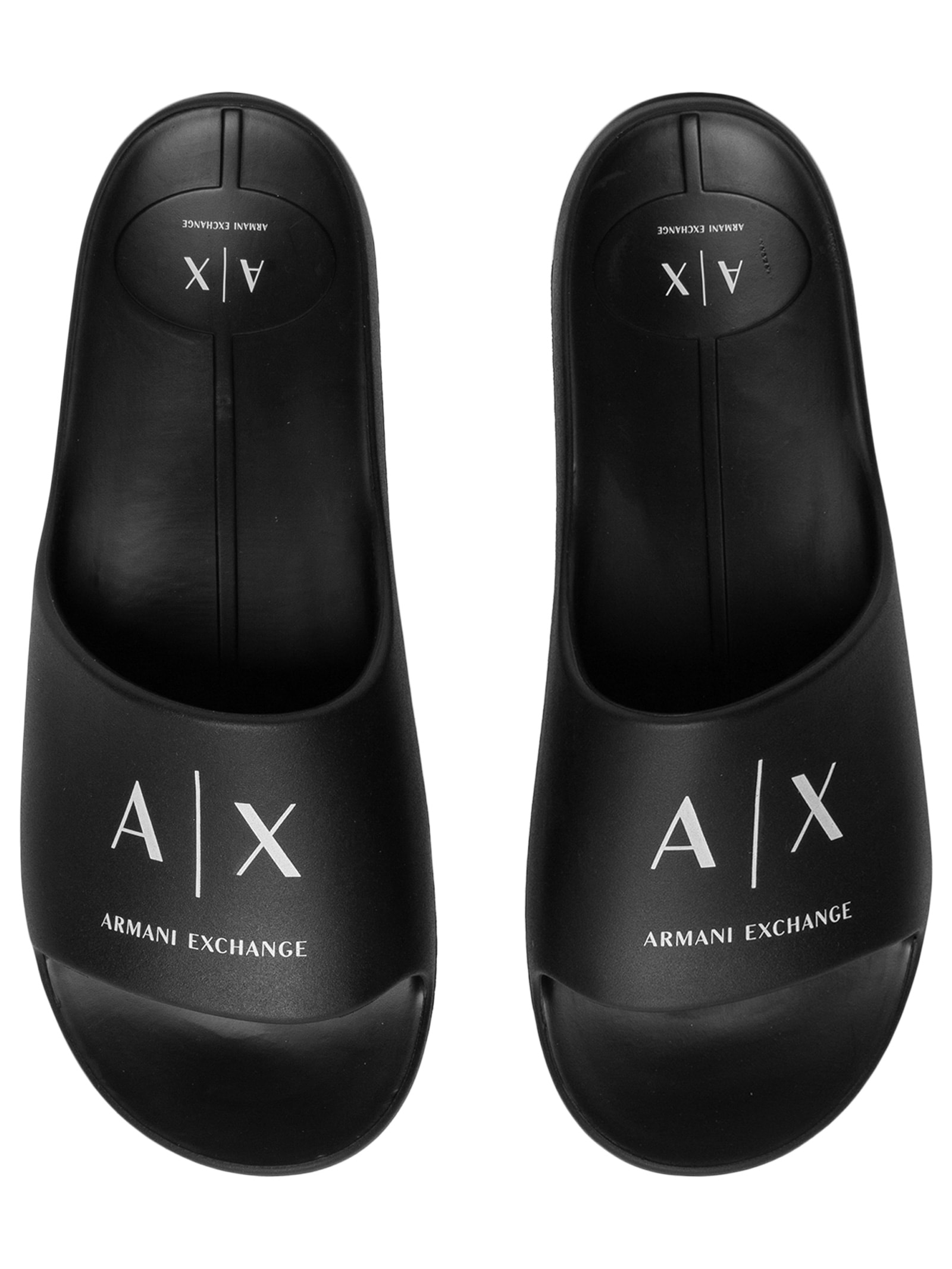 Chinelo Masculino Slide AX Preto Armani Exchange