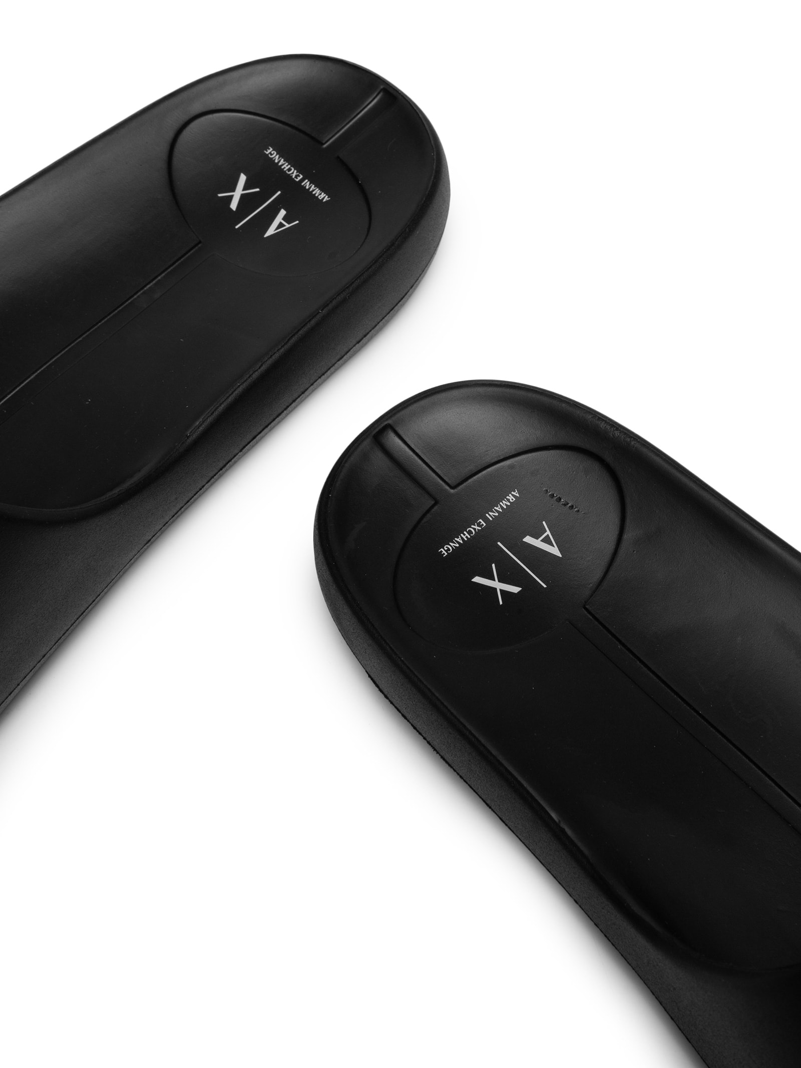 Chinelo Masculino Slide AX Preto Armani Exchange