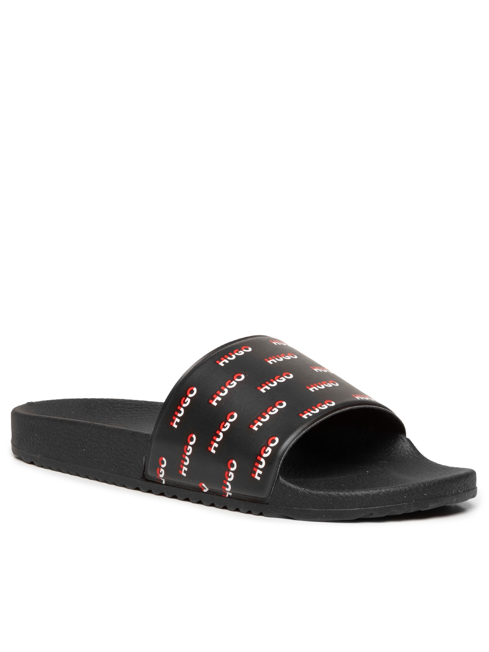 Chinelo Masculino Slide Time In Preto Hugo