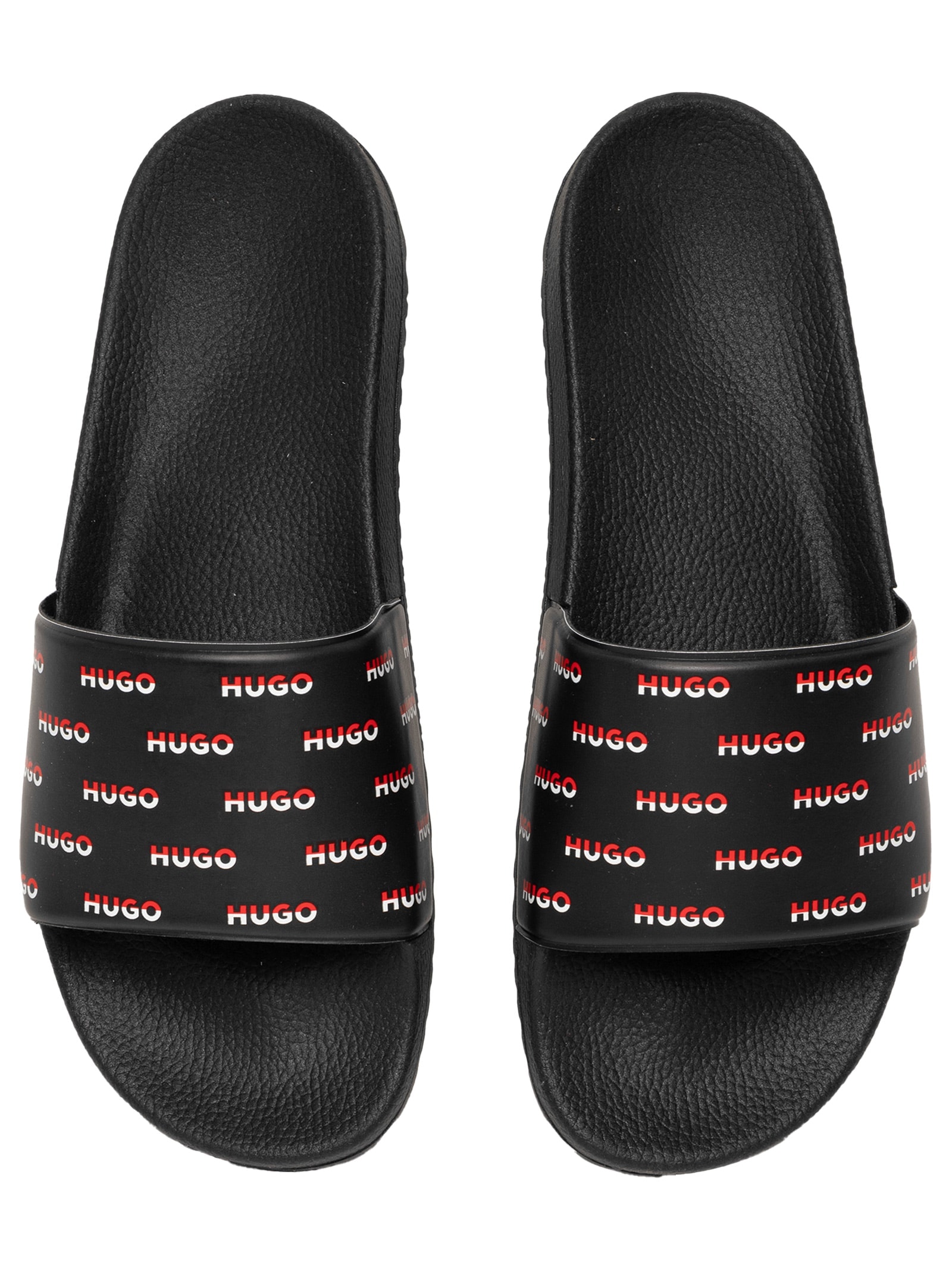 Chinelo Masculino Slide Time In Preto Hugo