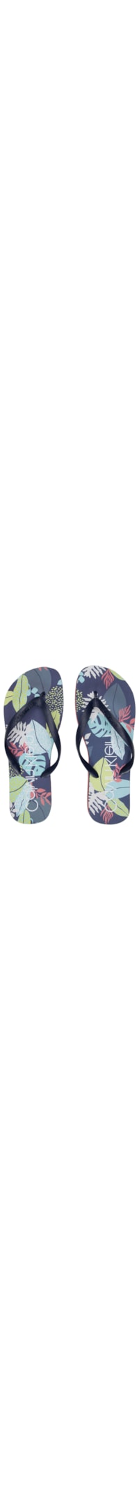 Chinelo Masculino Swim Transfer Flower - Azul