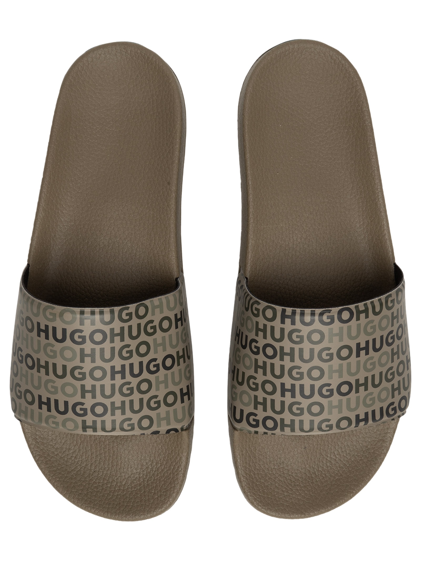 Chinelo Masculino Timein Slid Lgao Bege Hugo
