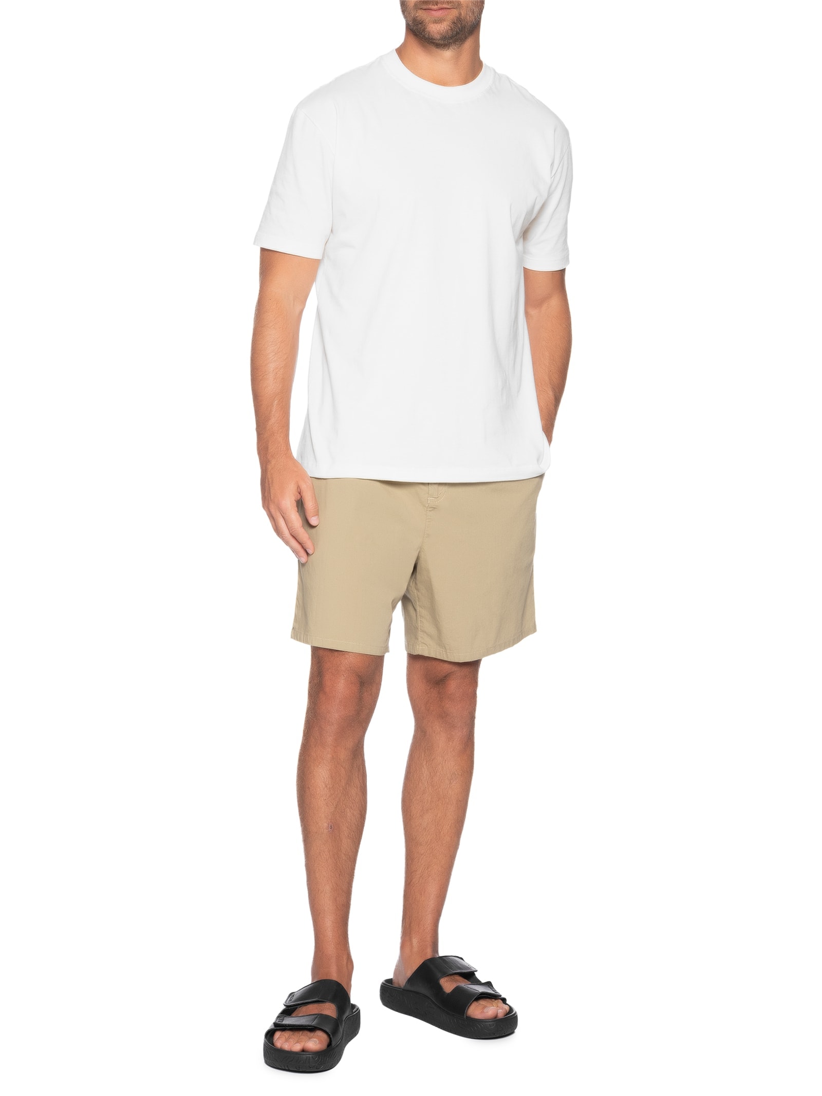 Chinelo Unissex Etna O.T Leather Preto Veja