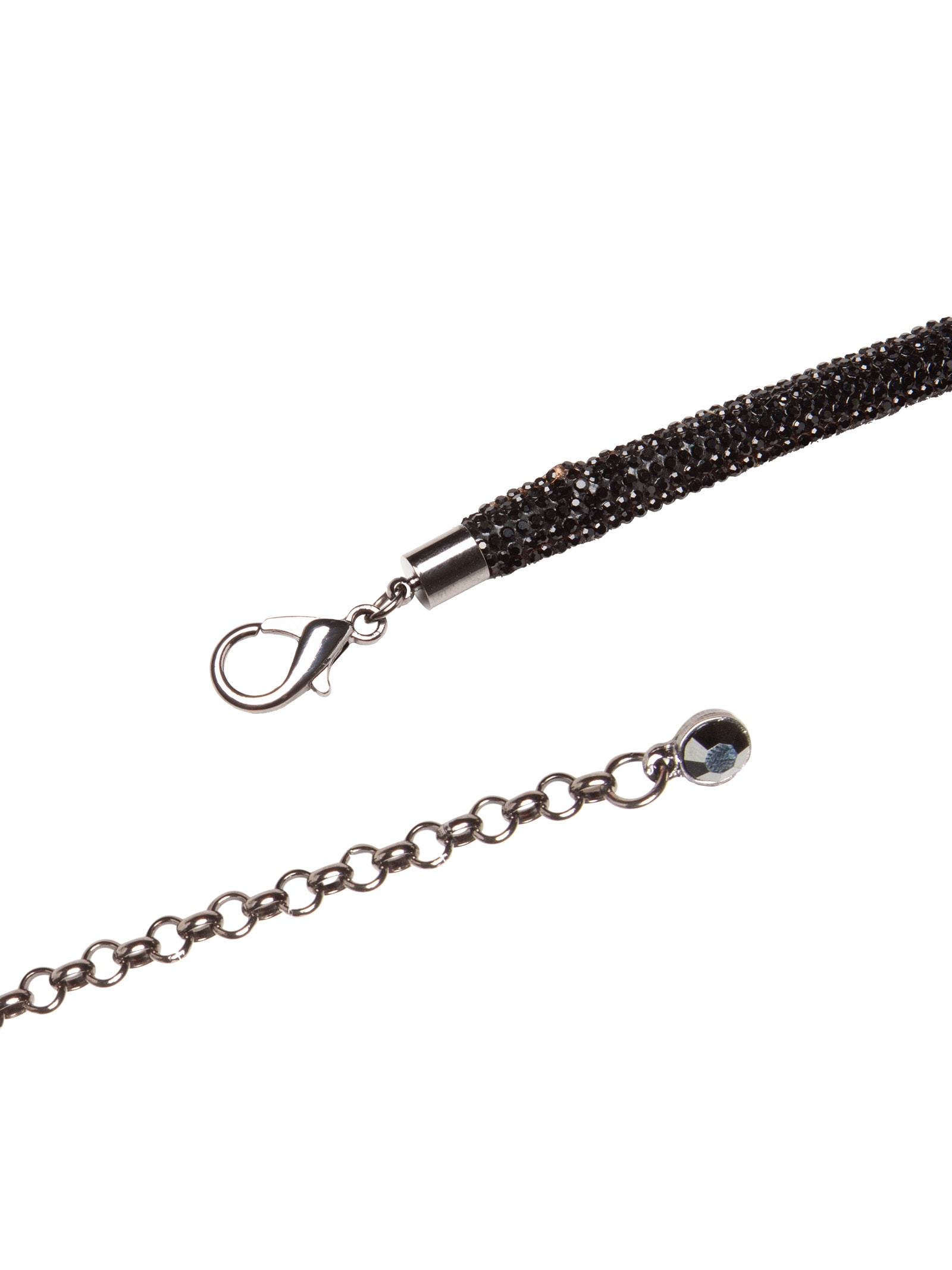 Chocker Feminina Shine Black Preto Juliana Manzini