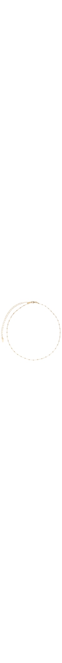 Choker Feminina Bolinhas - Dourado