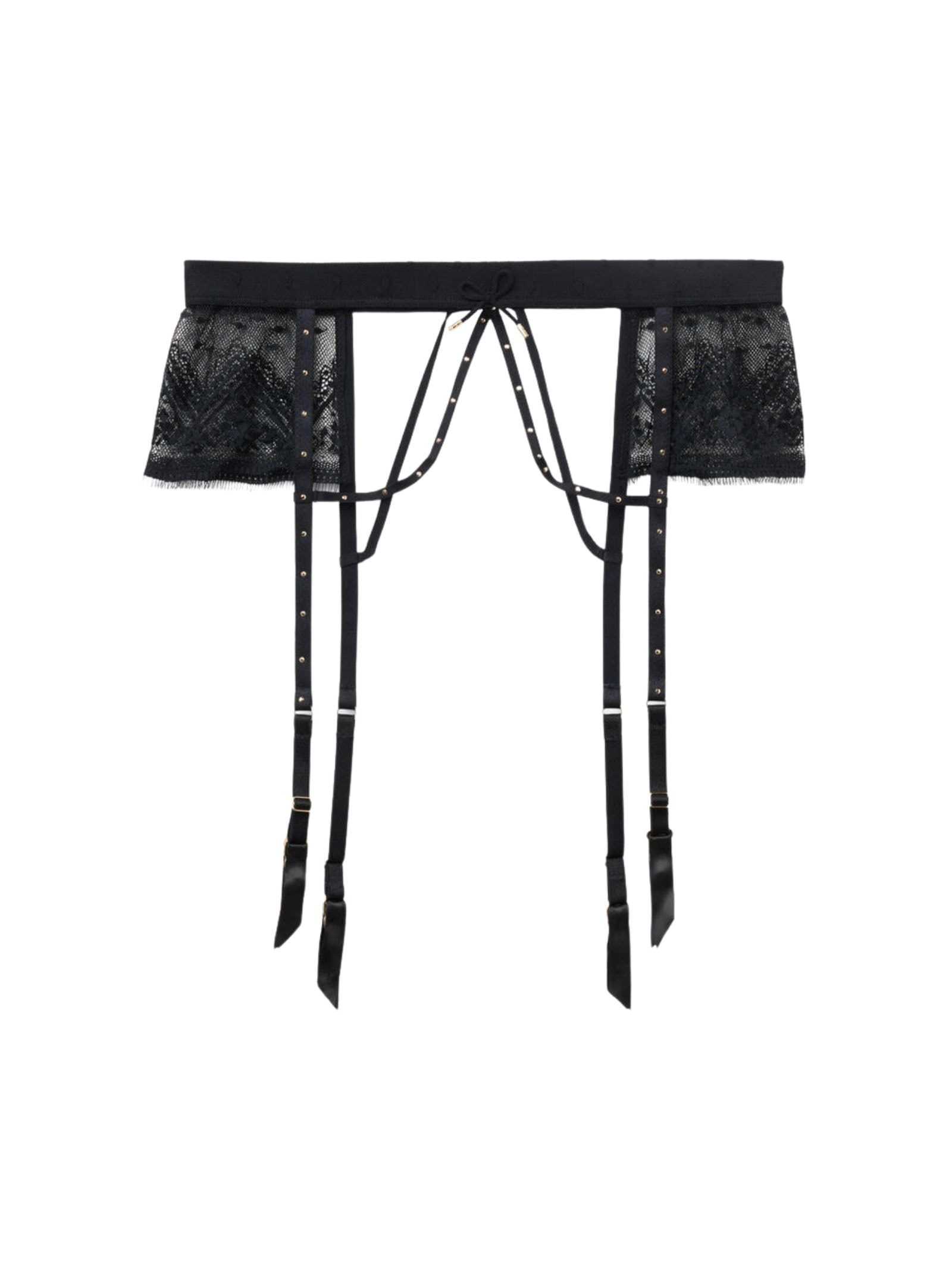 Cinta Liga Flirt Fearlessly Preto Intimissimi