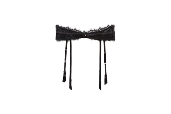 Cinta Liga Glimmer Of Pleasure - Preto