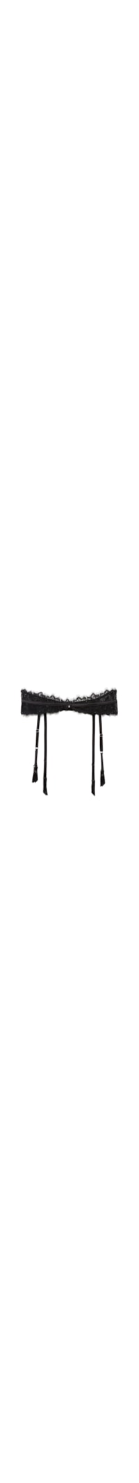 Cinta Liga Glimmer Of Pleasure - Preto