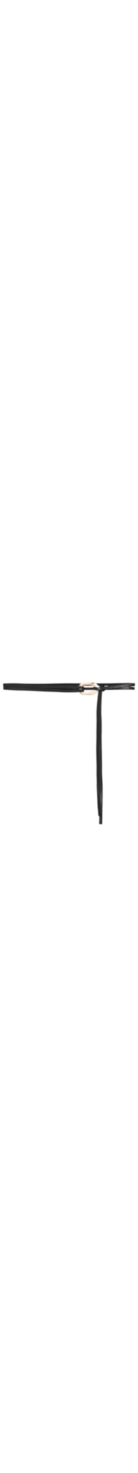 Cinto Feminino Amarração Com Fivela Orgânica - Preto