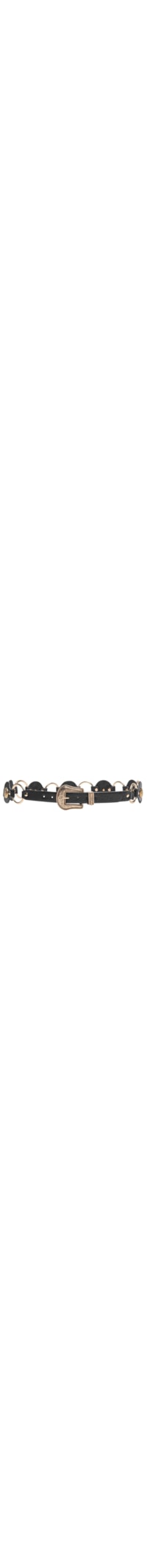 Cinto Feminino Boho Com Argolas - Preto