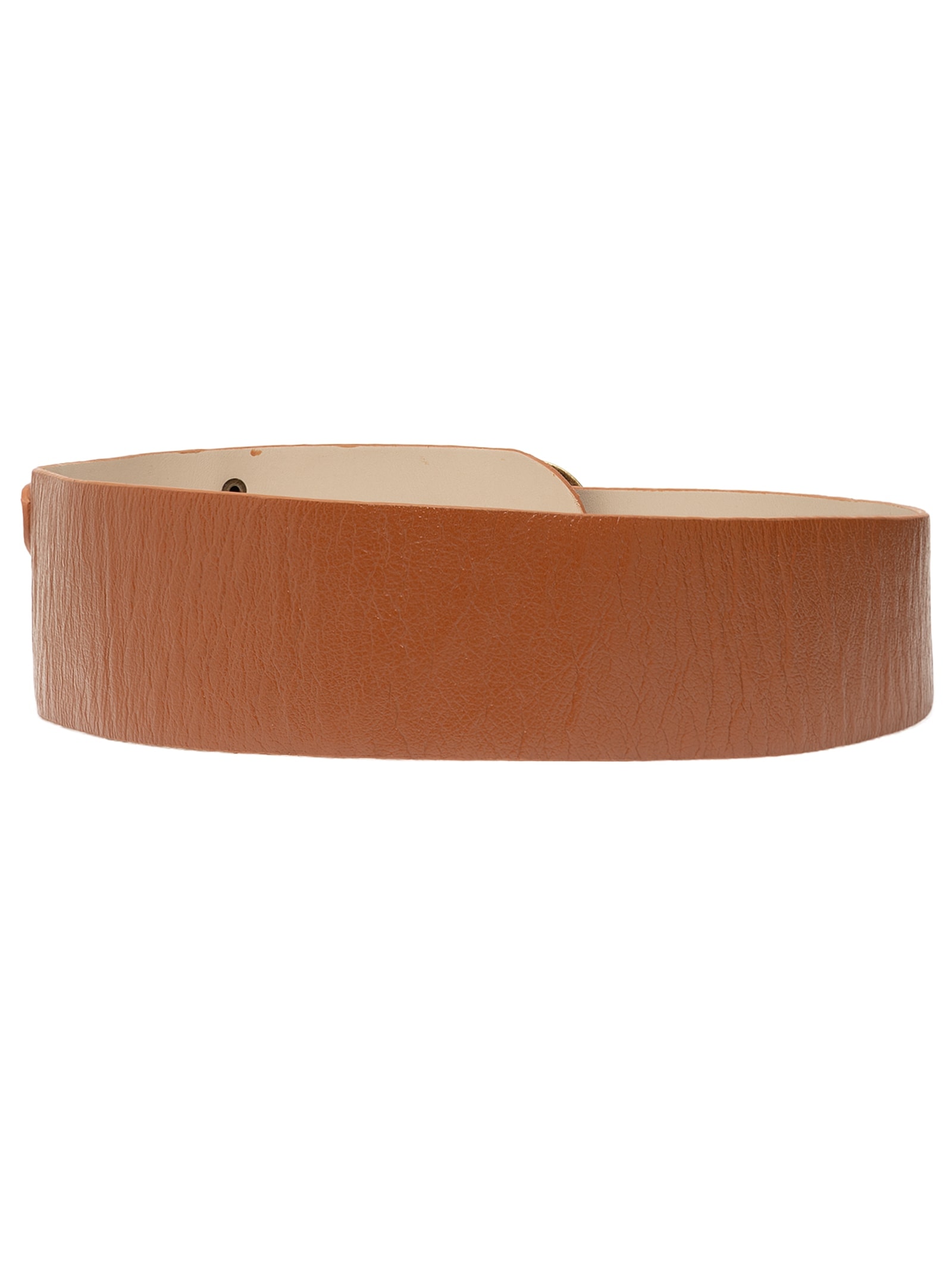 Cinto Feminino Boho Em Couro Marrom Market 33