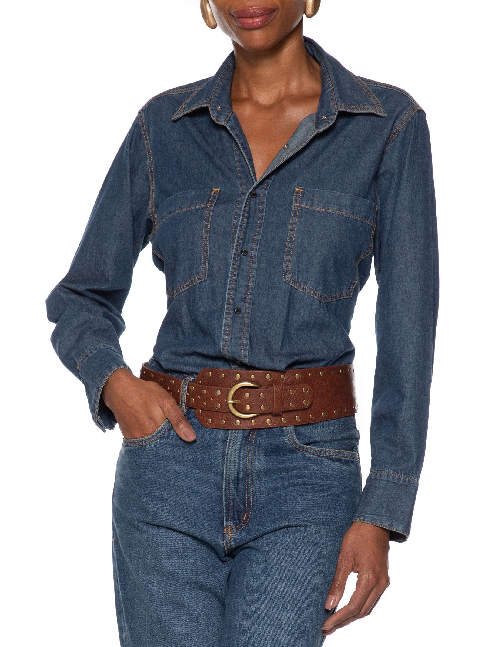 Cinto Feminino Boho Marrom Market 33