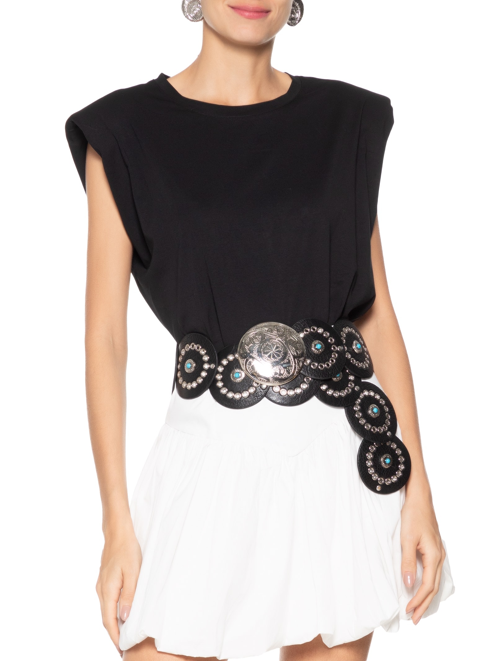 Cinto Feminino Boho Preto Market 33