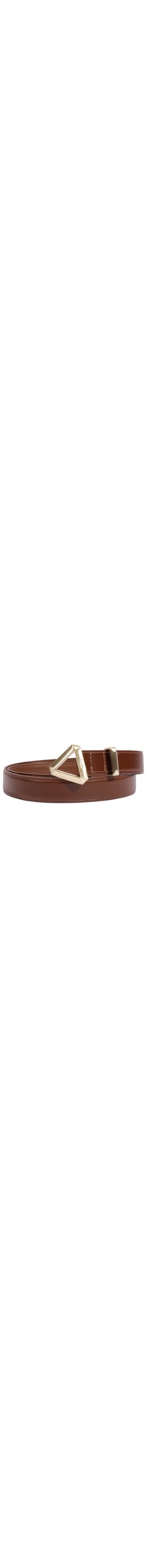 Cinto Feminino Bold Triangle - Marrom