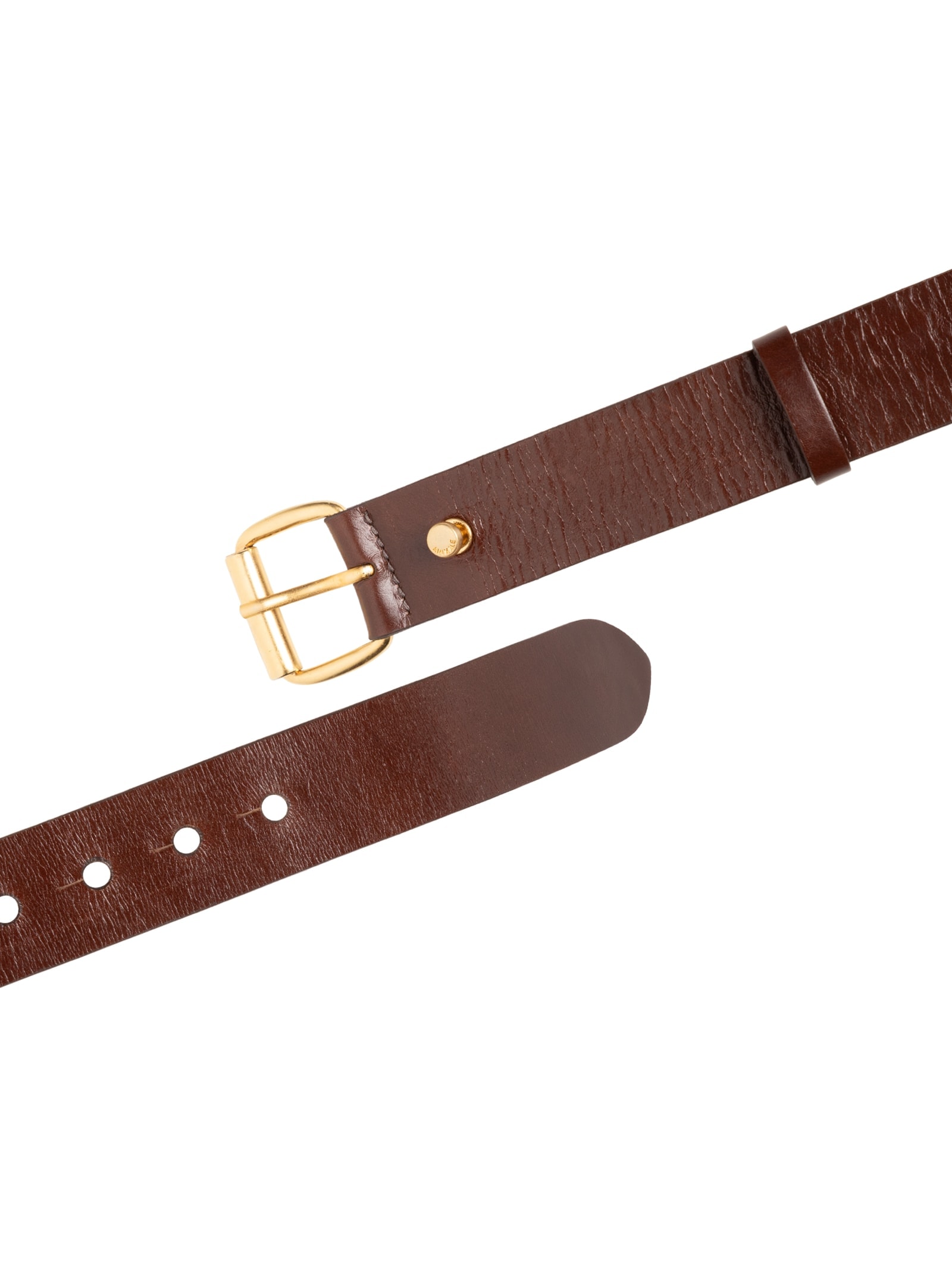 Cinto Feminino Carrapeta Mini Marrom Animale