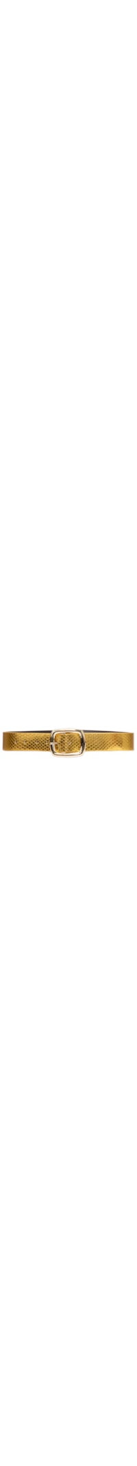 Cinto Feminino Cobra Metal - Dourado