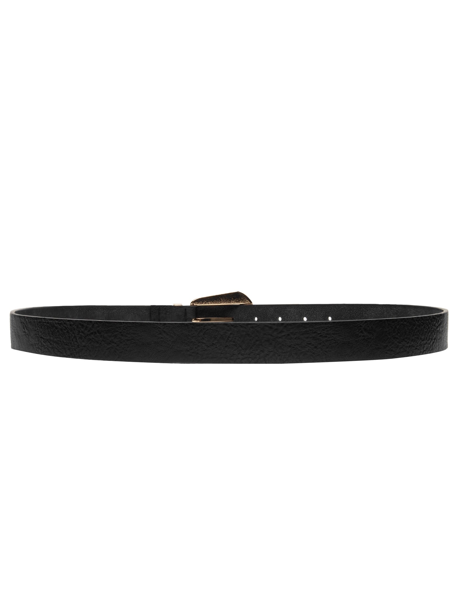 Cinto Feminino Com Fivela Assimétrica – Preto Market 33