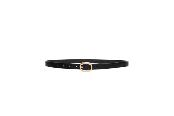 Cinto Feminino Com Fivela Fosca - Preto