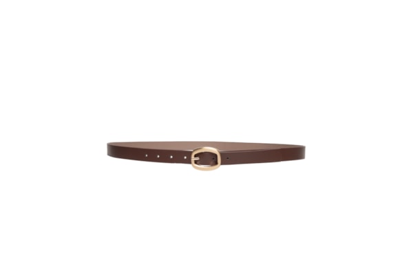 Cinto Feminino com Fivela Fosca – Marrom