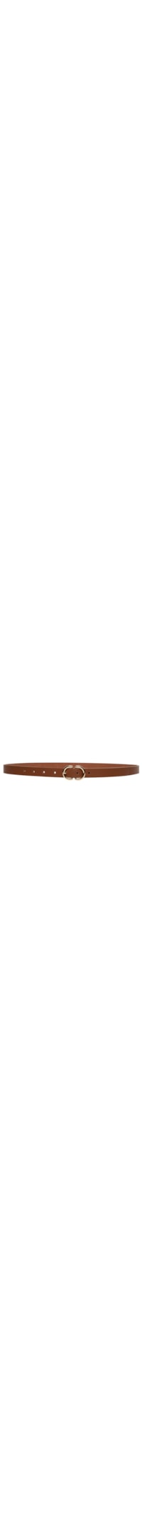 Cinto Feminino Com Fivela Oval - Marrom