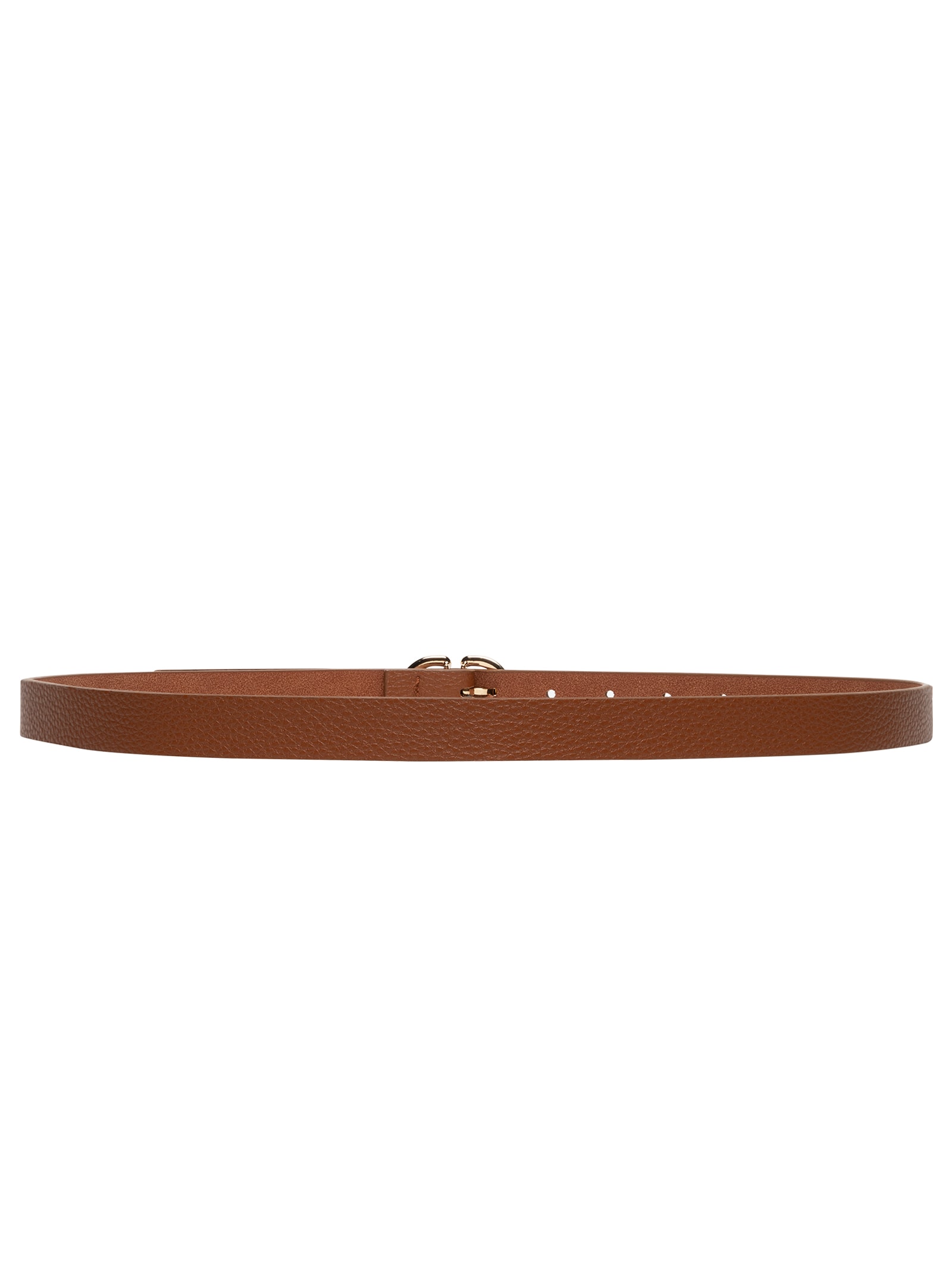 Cinto Feminino Com Fivela Oval Marrom Market 33