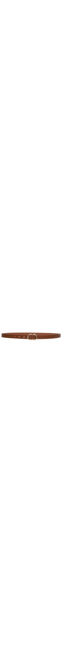 Cinto Feminino Com Fivela Oval - Marrom