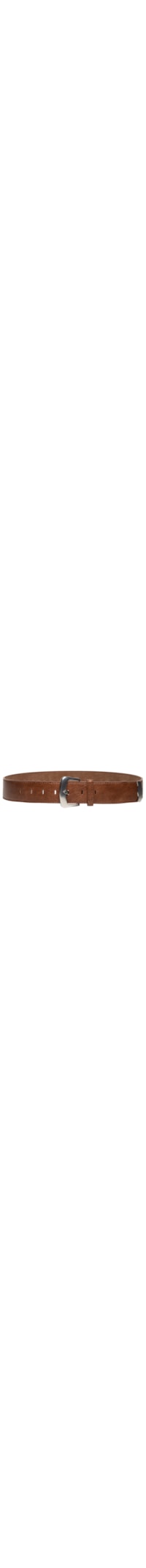 Cinto Feminino Com Fivela Prateada - Bege