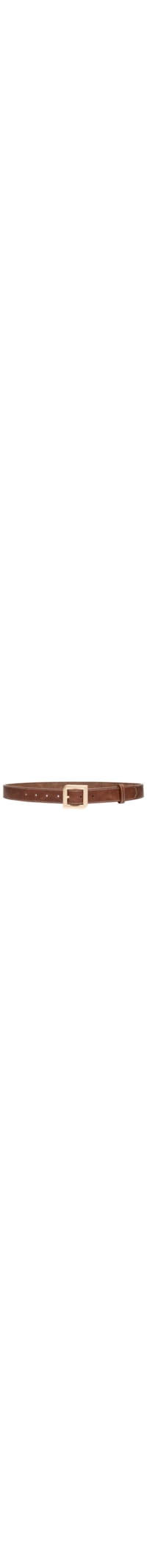 Cinto Feminino Com Fivela Quadrada - Marrom