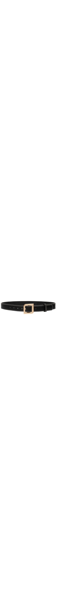 Cinto Feminino Com Fivela Quadrada - Preto