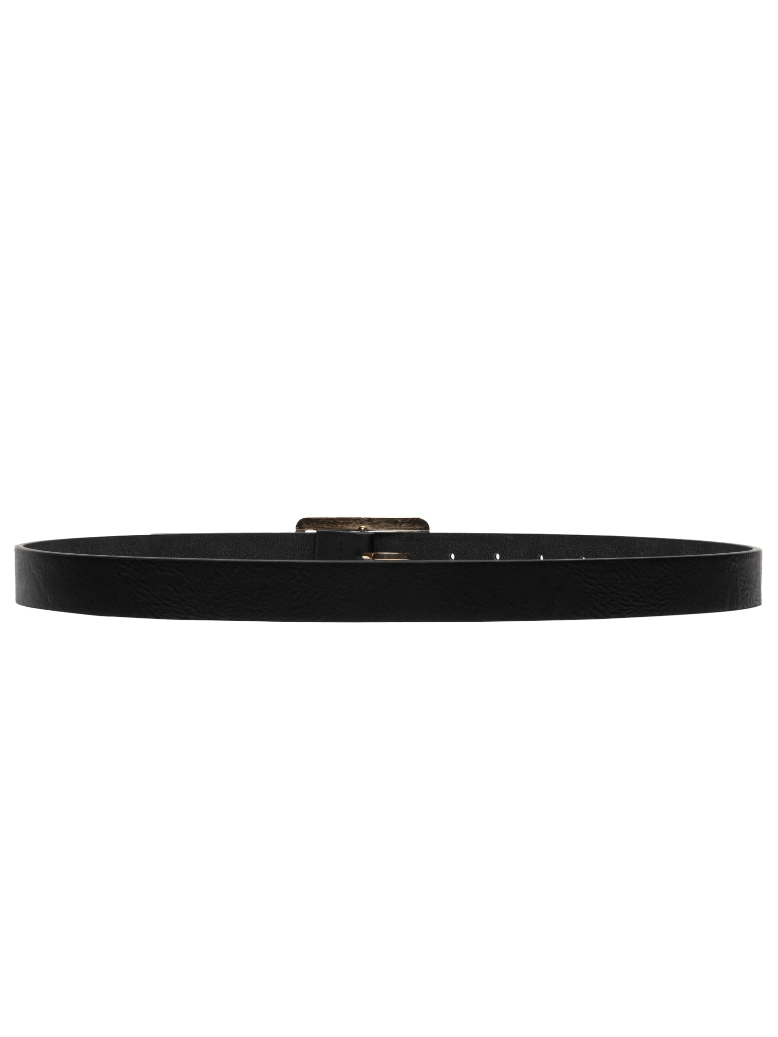 Cinto Feminino Com Fivela Retangular Preto Market 33