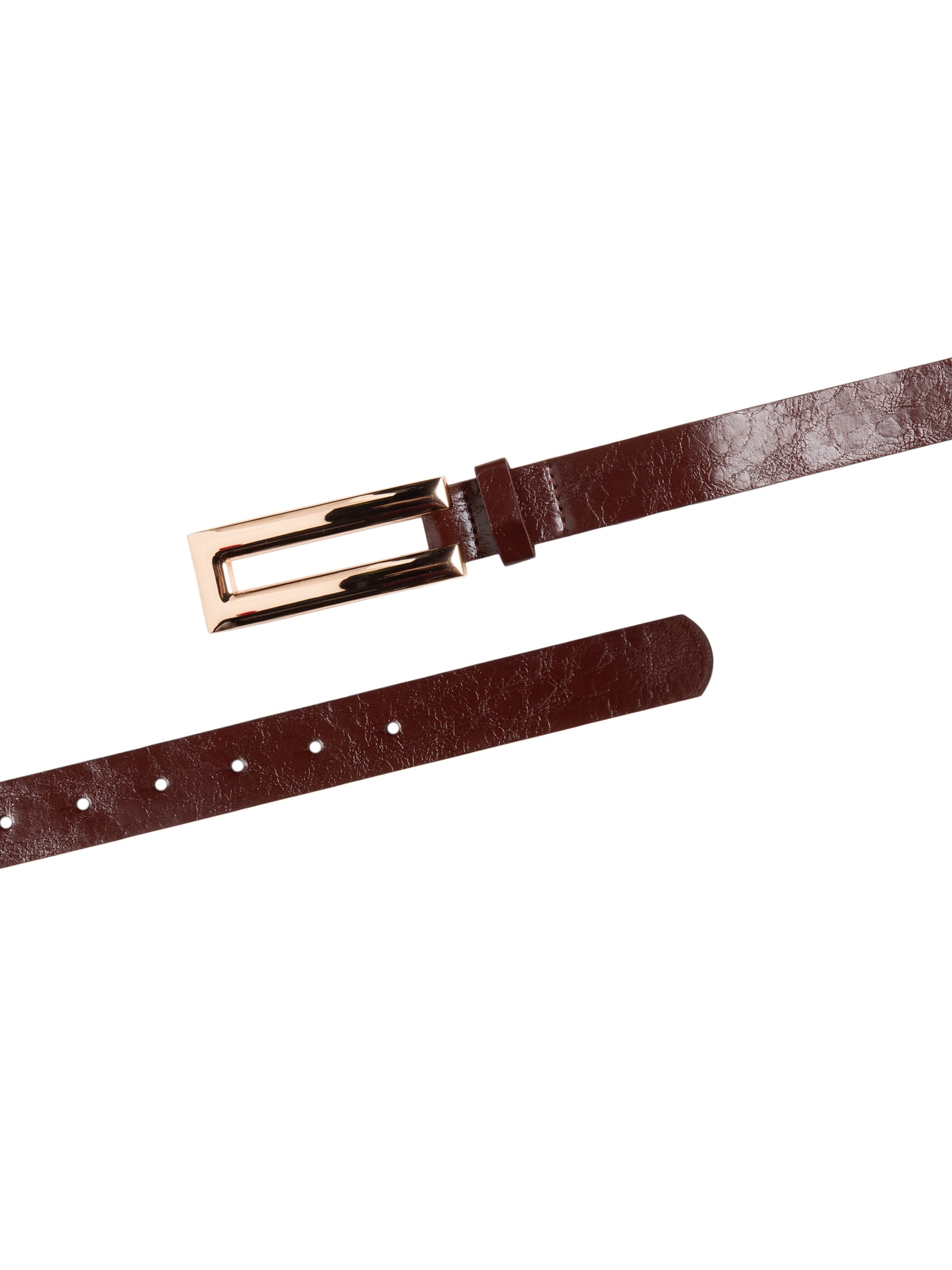 Cinto Feminino Com Fivela Retangular Vermelho Market 33