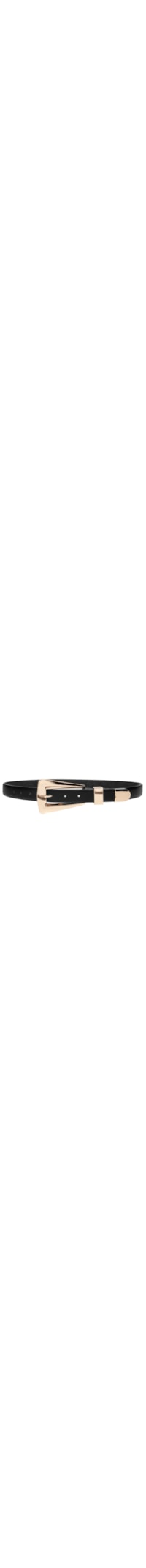 Cinto Feminino Com Fivela Retangular – Preto