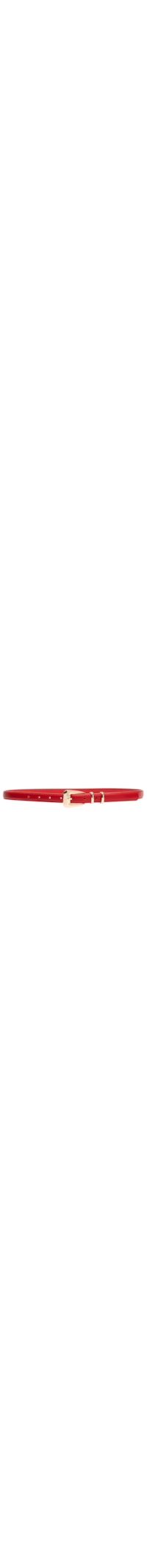 Cinto Feminino Com Passante Duplo - Vermelho