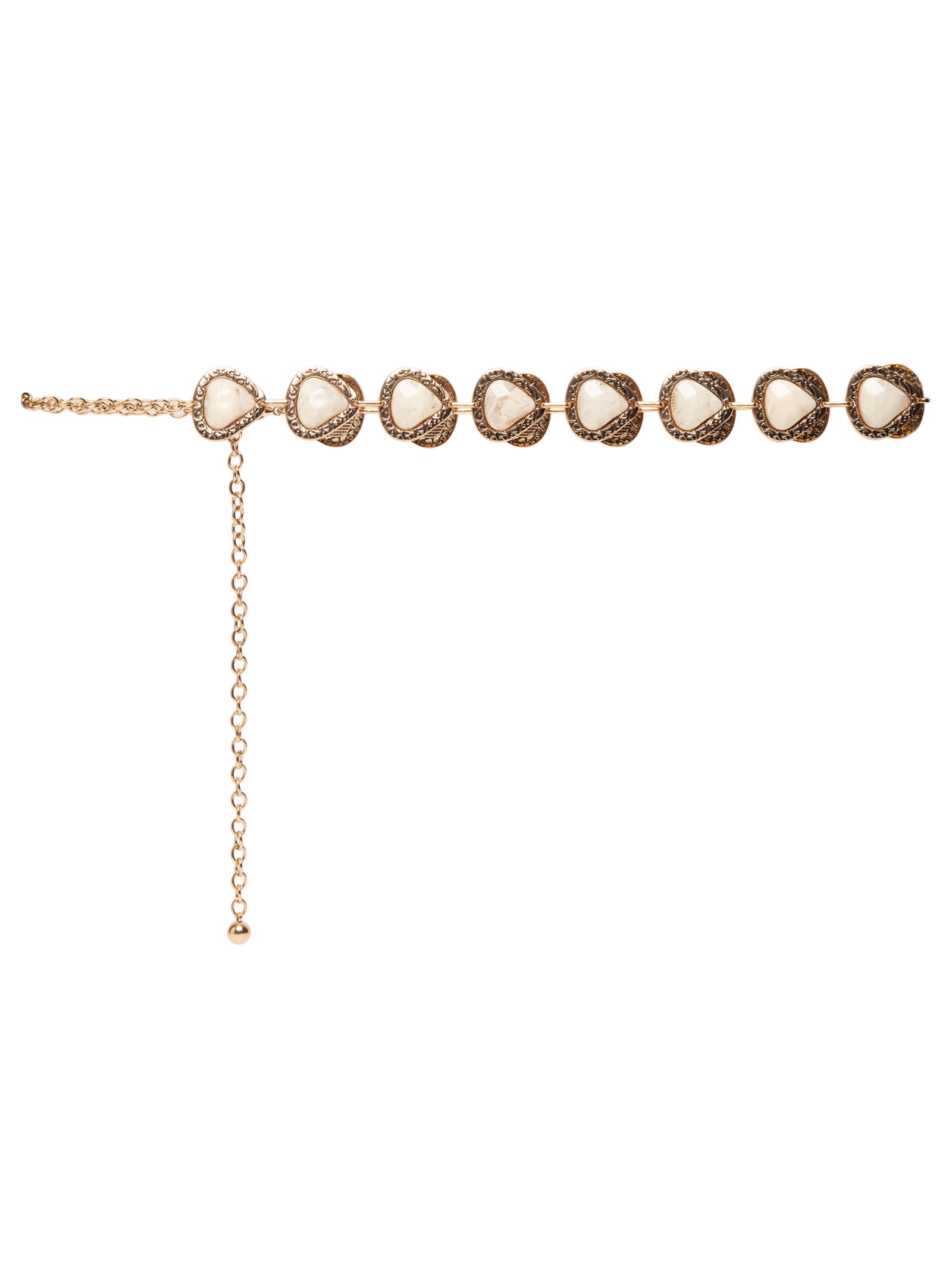 Cinto Feminino Com Pedrarias Off White Market 33