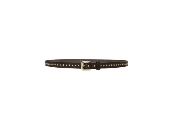 Cinto Feminino Com Tachinhas - Marrom