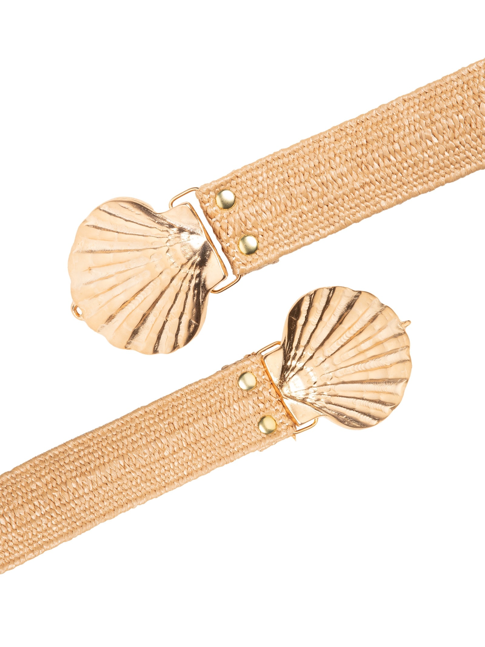 Cinto Feminino Concha Vieira Dourado Dress To