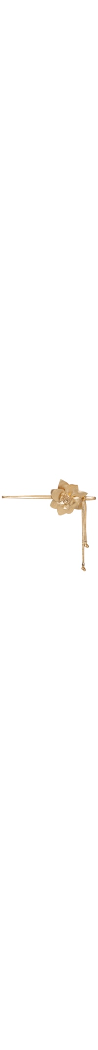 Cinto Feminino Cordão Flor - Dourado