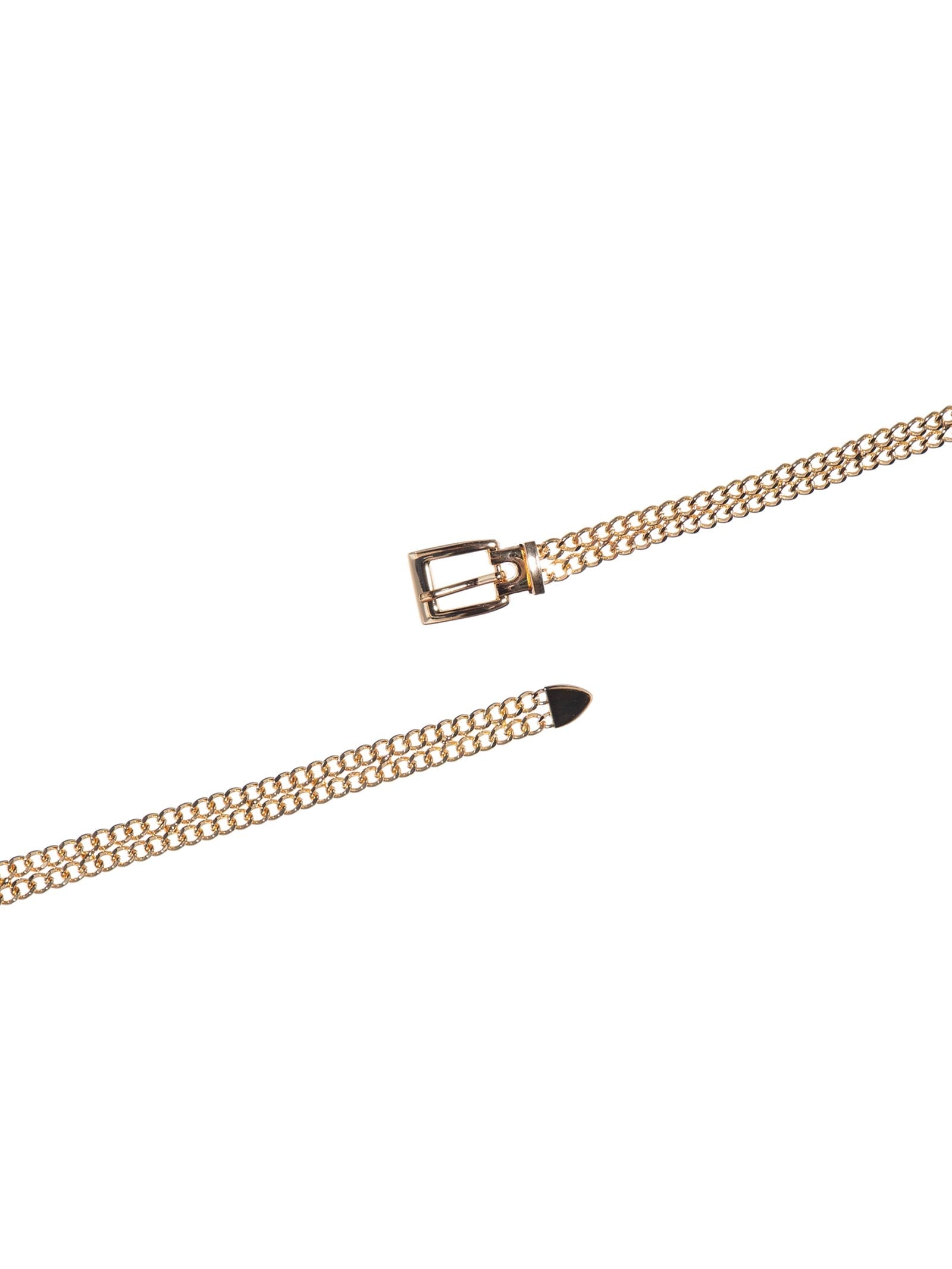 Cinto Feminino Corrente Com Fivela Dourado Market 33