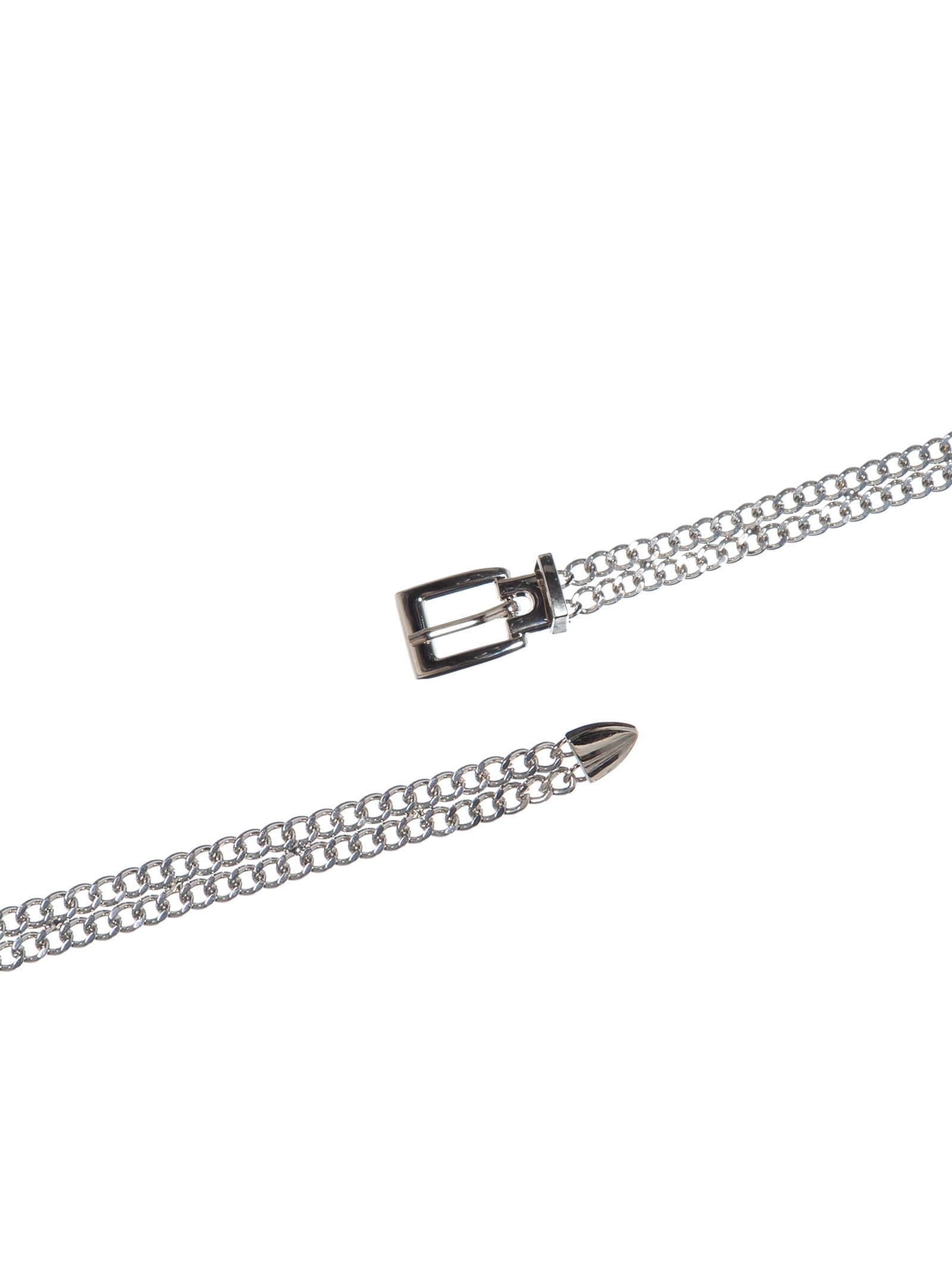 Cinto Feminino Corrente Com Fivela Prata Market 33