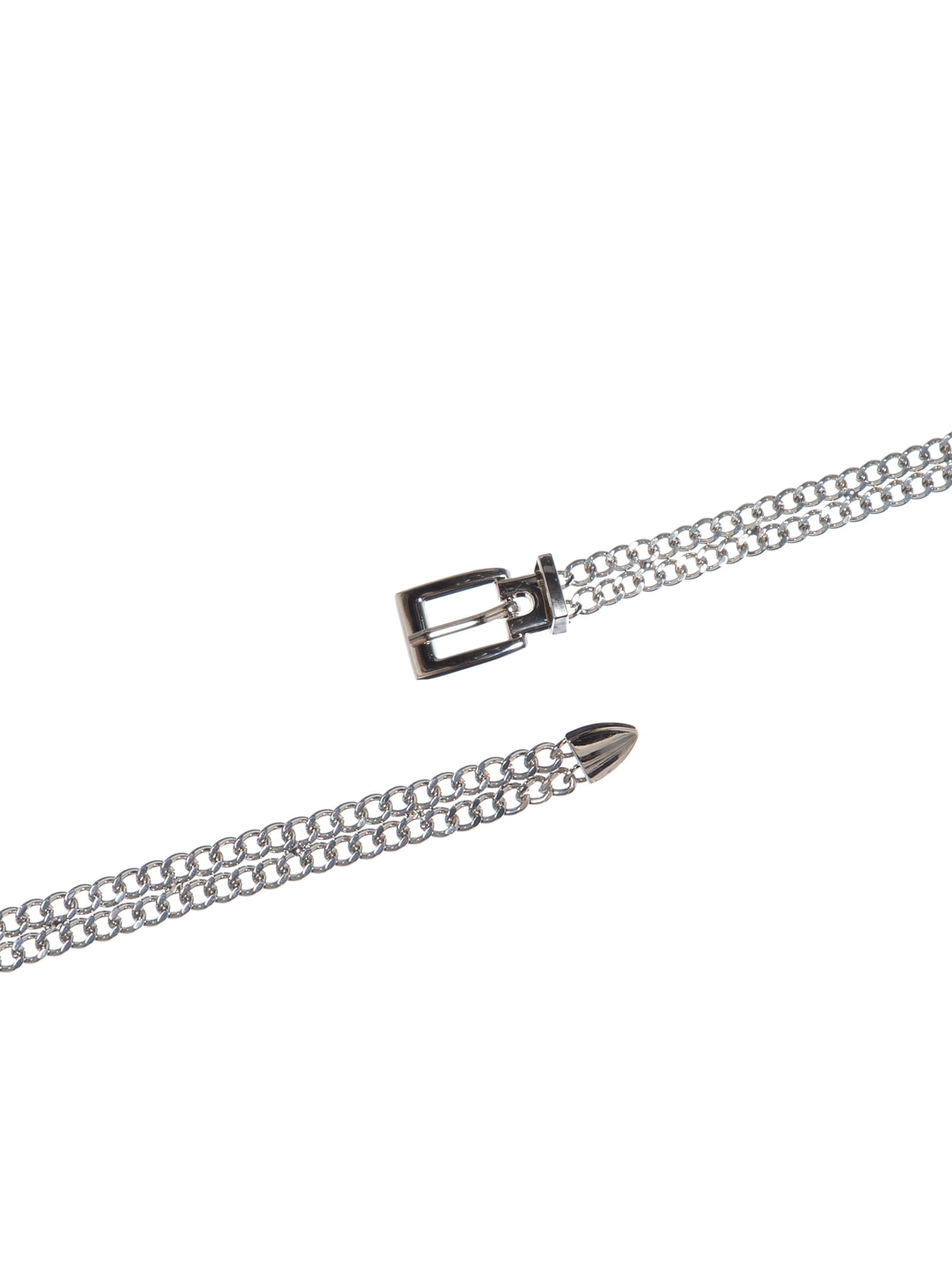 Cinto Feminino Corrente Com Fivela Prata Market 33