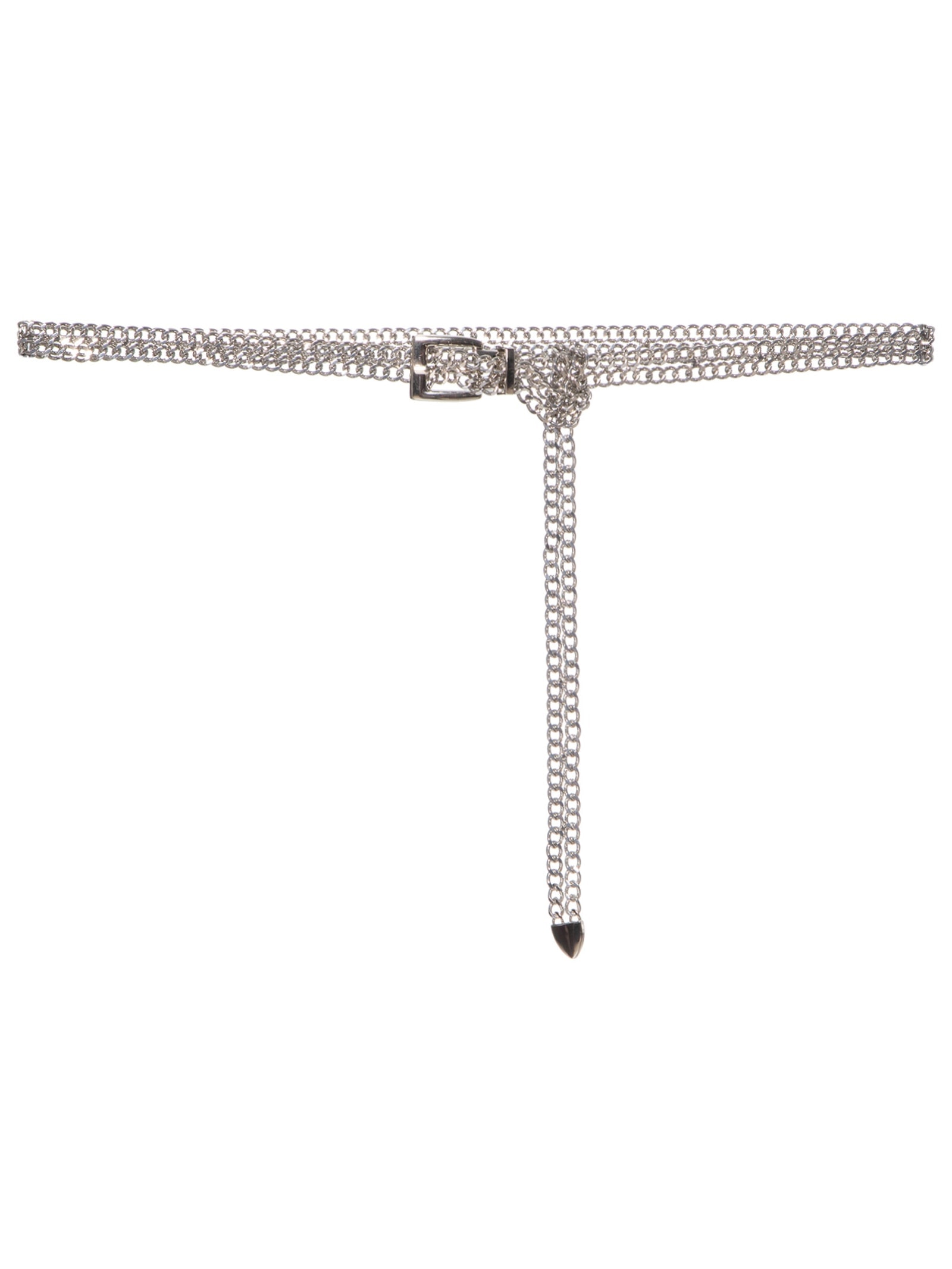 Cinto Feminino Corrente Com Fivela Prata Market 33