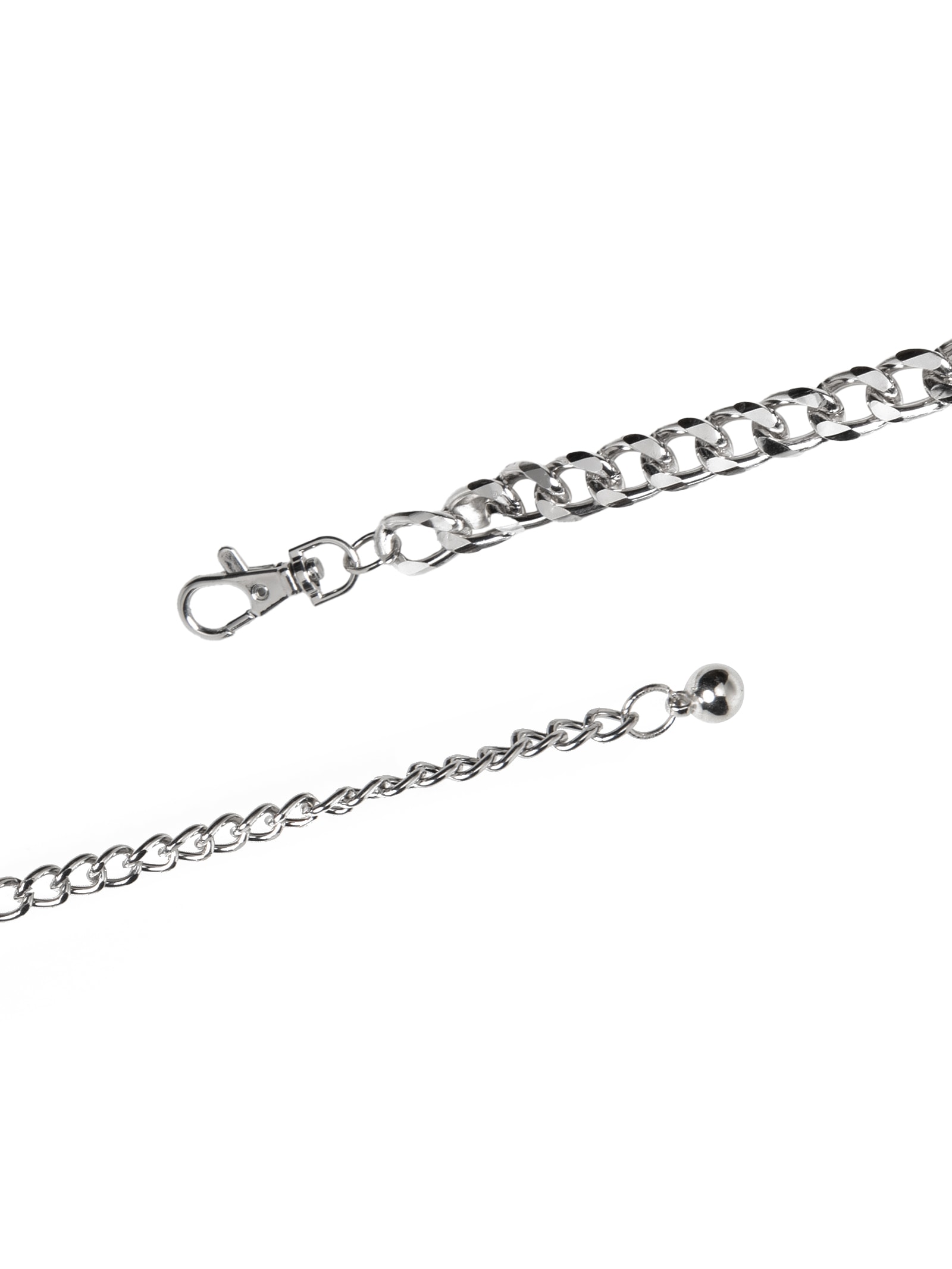 Cinto Feminino Corrente Prateado Market 33