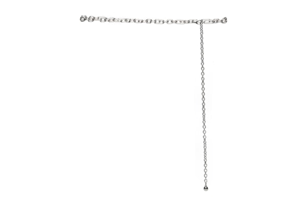Cinto Feminino Corrente - Prateado