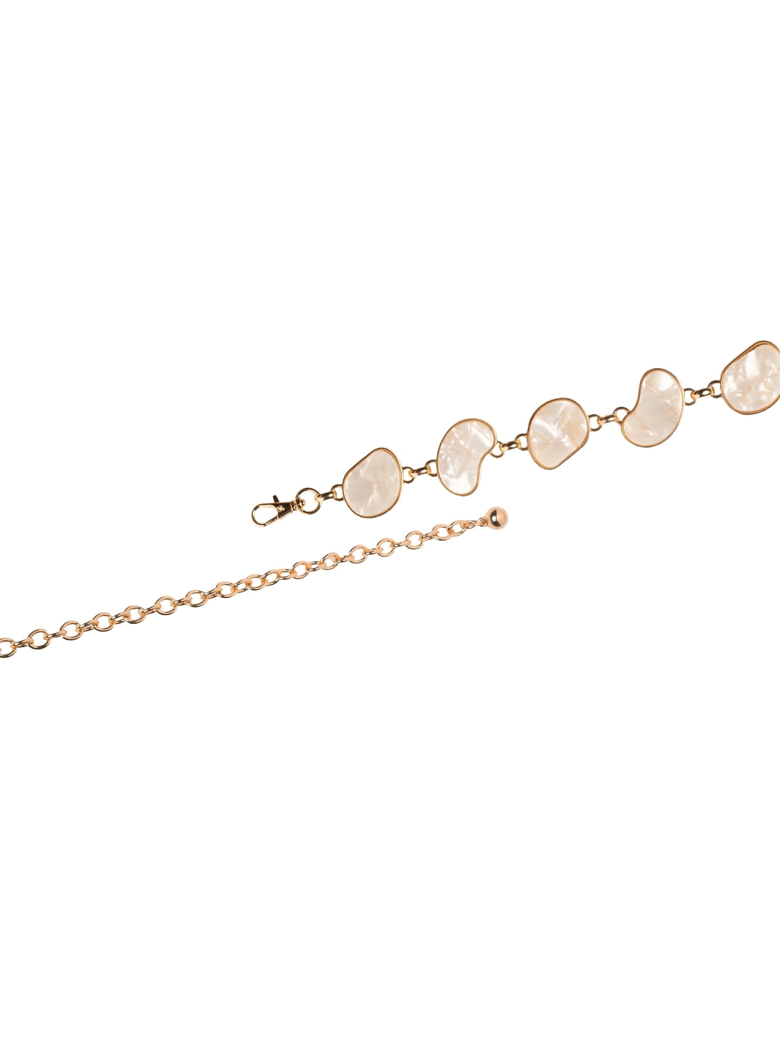 Cinto Feminino Corrente Resina Dourado Market 33